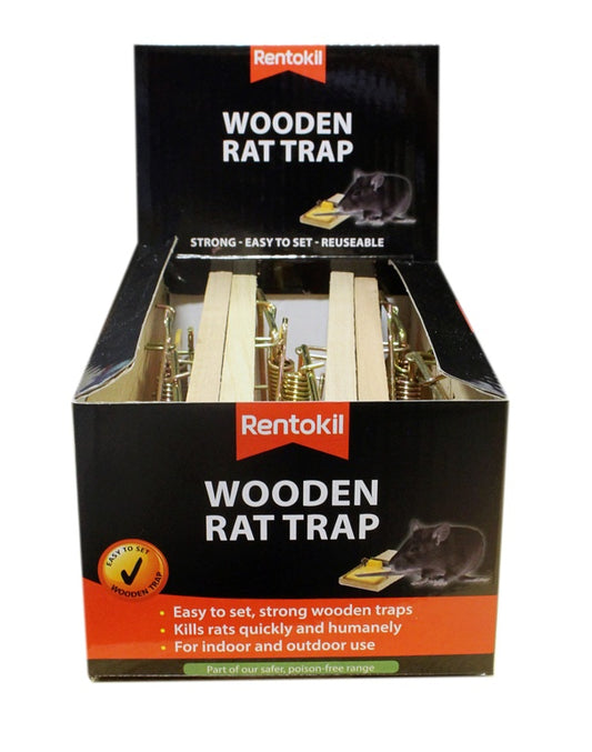 Rentokil Wooden Rat Trap