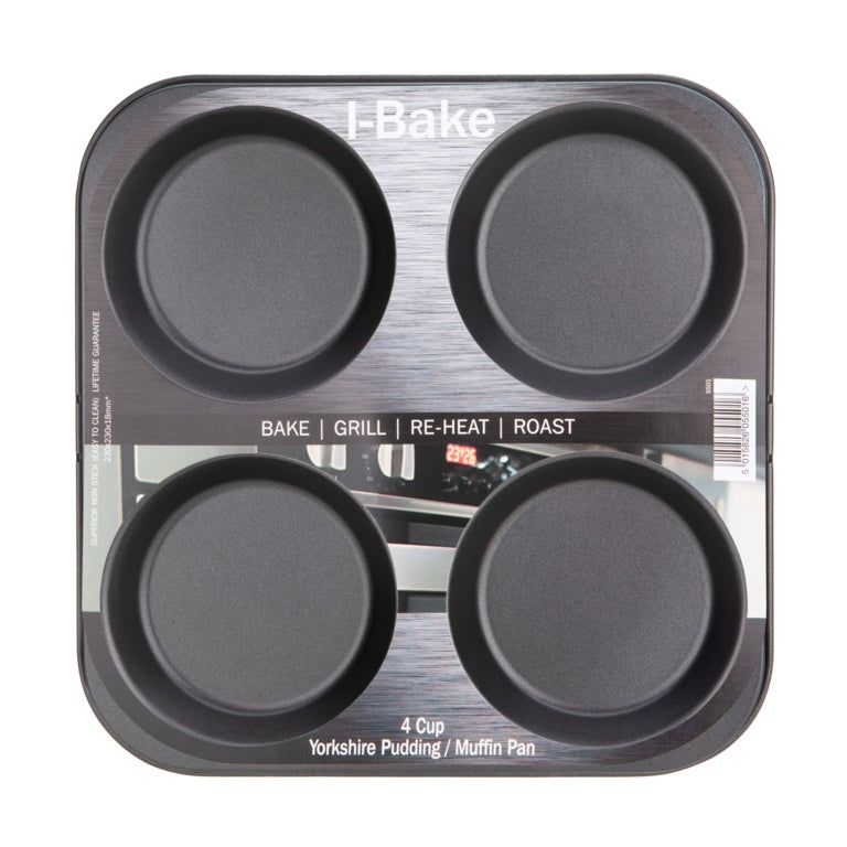 Pendeford I-Bake Yorkshire Pudding Tray 4 Cup