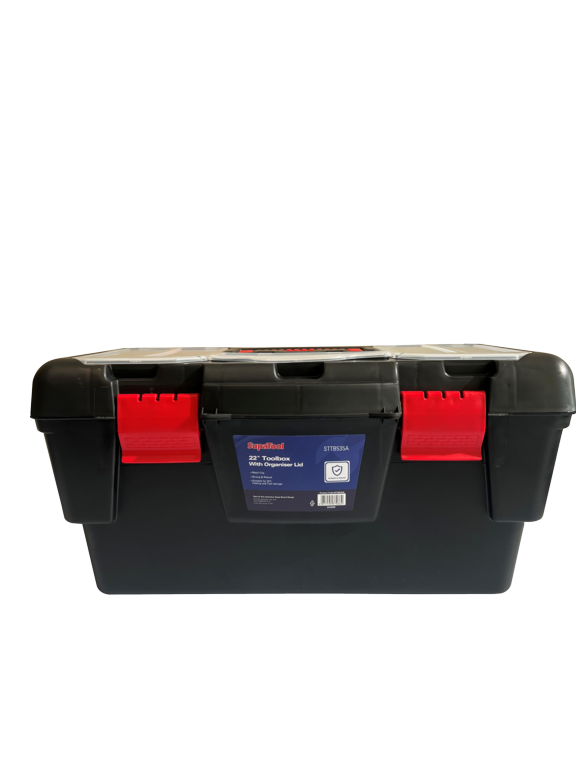 SupaTool Toolbox With Organiser Lid 535mm