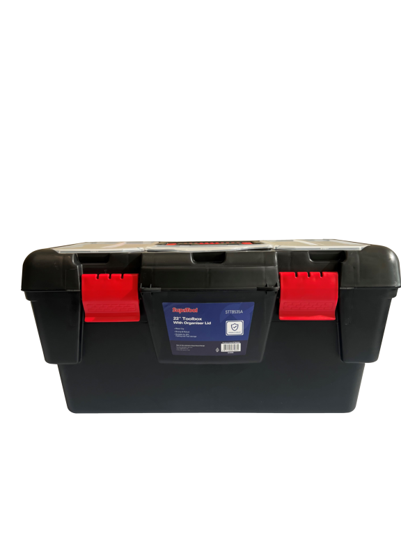 SupaTool Toolbox With Organiser Lid