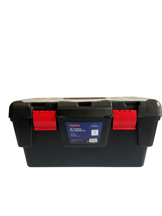 SupaTool Toolbox With Organiser Lid