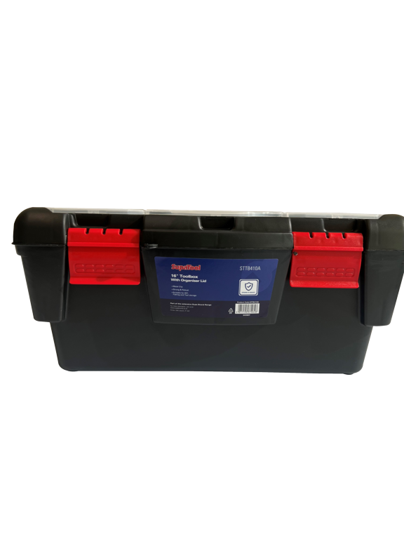 SupaTool Toolbox With Organiser Lid