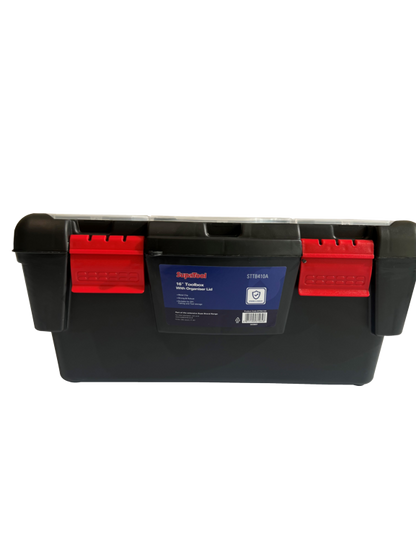 SupaTool Toolbox With Organiser Lid