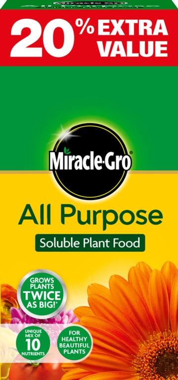 Miracle-Gro® Engrais végétal tout usage 1 kg plus 20 % gratuit