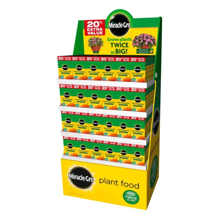Miracle-Gro® All Purpose Plant Food 192 x 1kg + 20% Free