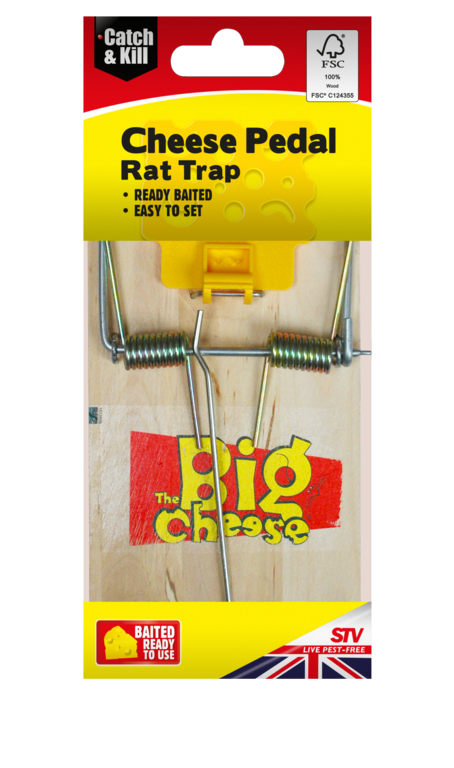 The Big Cheese Cheese Pedal Rat Trap