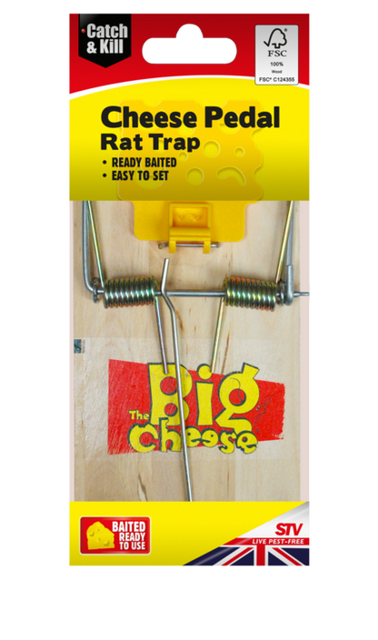 The Big Cheese Cheese Pedal Rat Trap