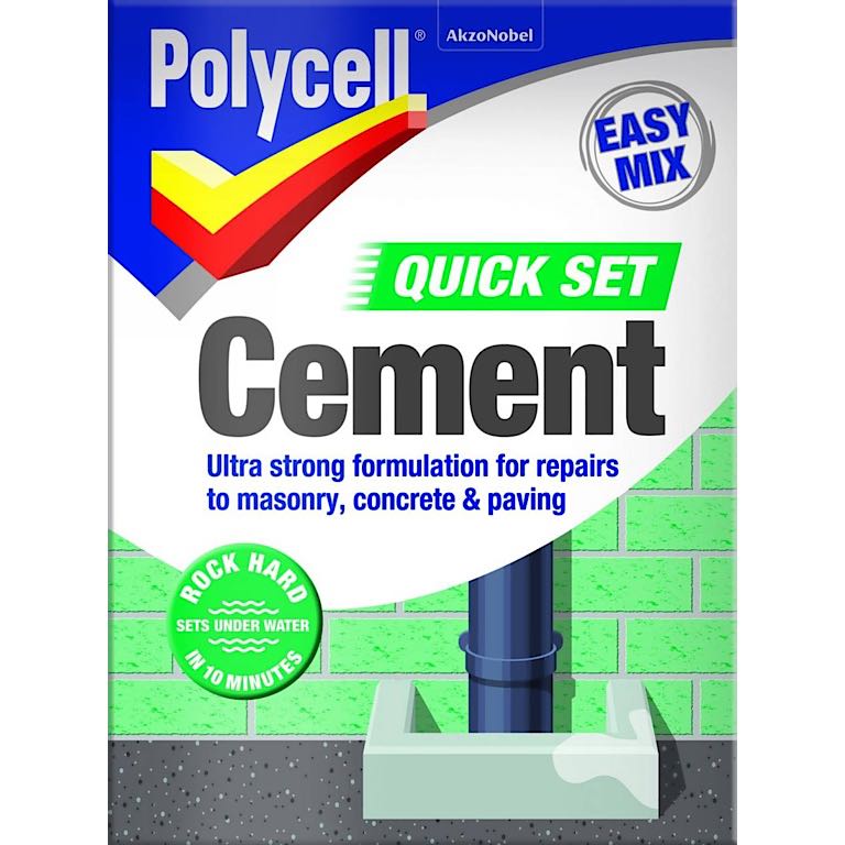 Ciment à prise rapide Polycell Polyfilla 2kg 