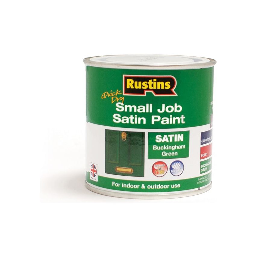 Rustins Satén para trabajos pequeños de secado rápido 250 ml