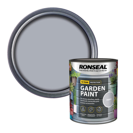 Pintura de jardín Ronseal 750ml Guijarro