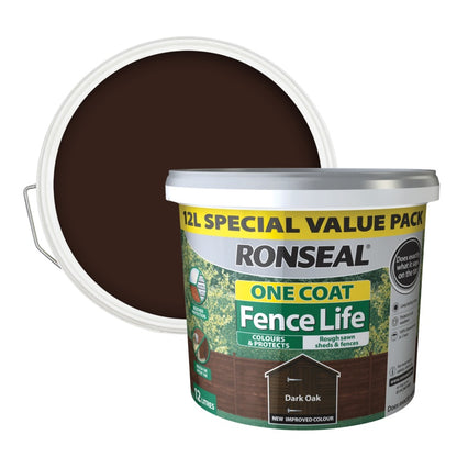 Ronseal One Coat Fence Life 12L