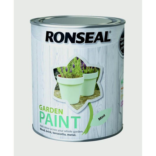Ronseal Garden Paint 750ml Mint