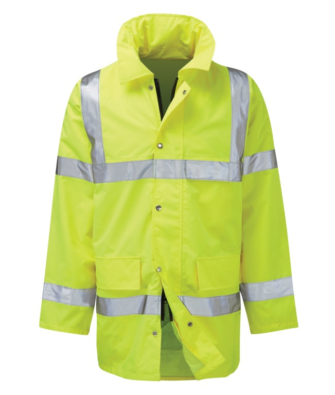 Orbit Geraint EN471 Hi Vis 3/4 Coat