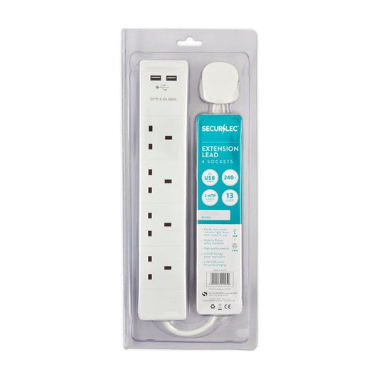 Securlec Surge Protected Extension Lead