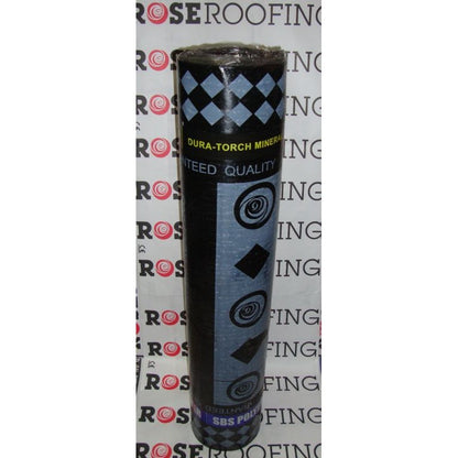 Rose Roofing Dura Torch SBS Black Capsheet 8m