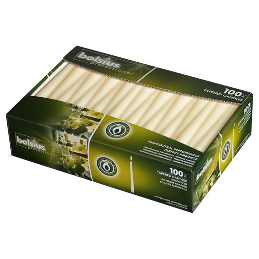 Bolsius Tapered Candles Box 100
