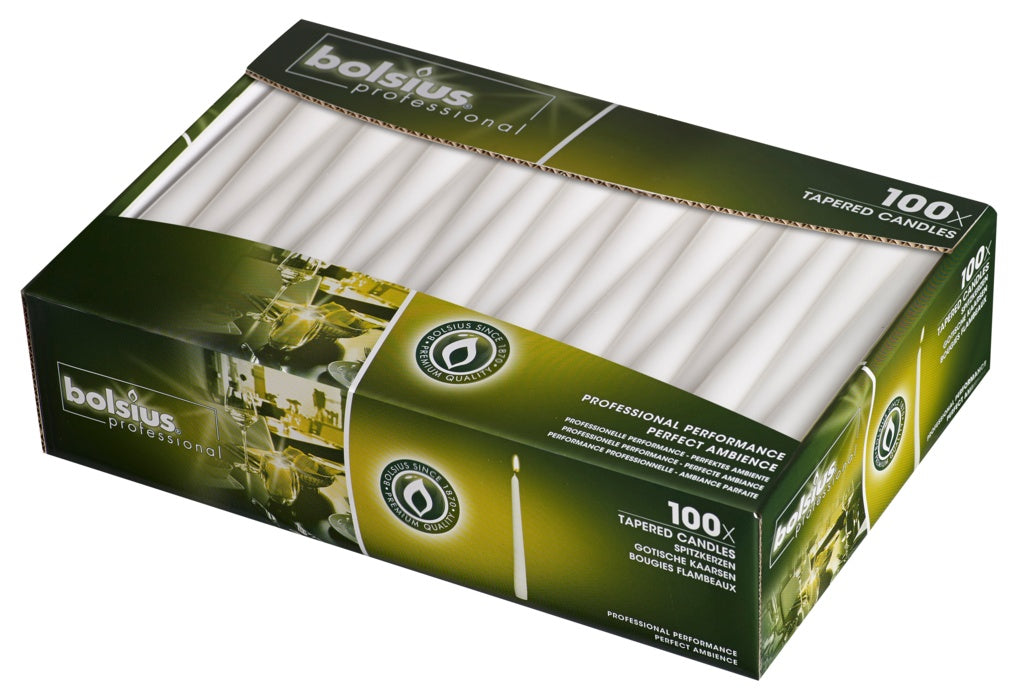 Bolsius Tapered Candles Box 100