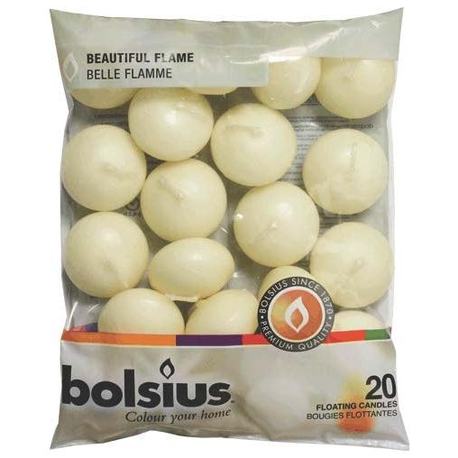 Bolsius Velas Flotantes Bolsa 20