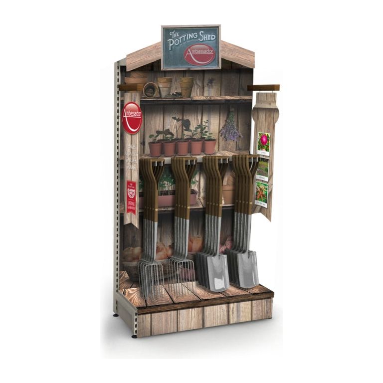 Ambassador Potting Shed Add On Stand And POS