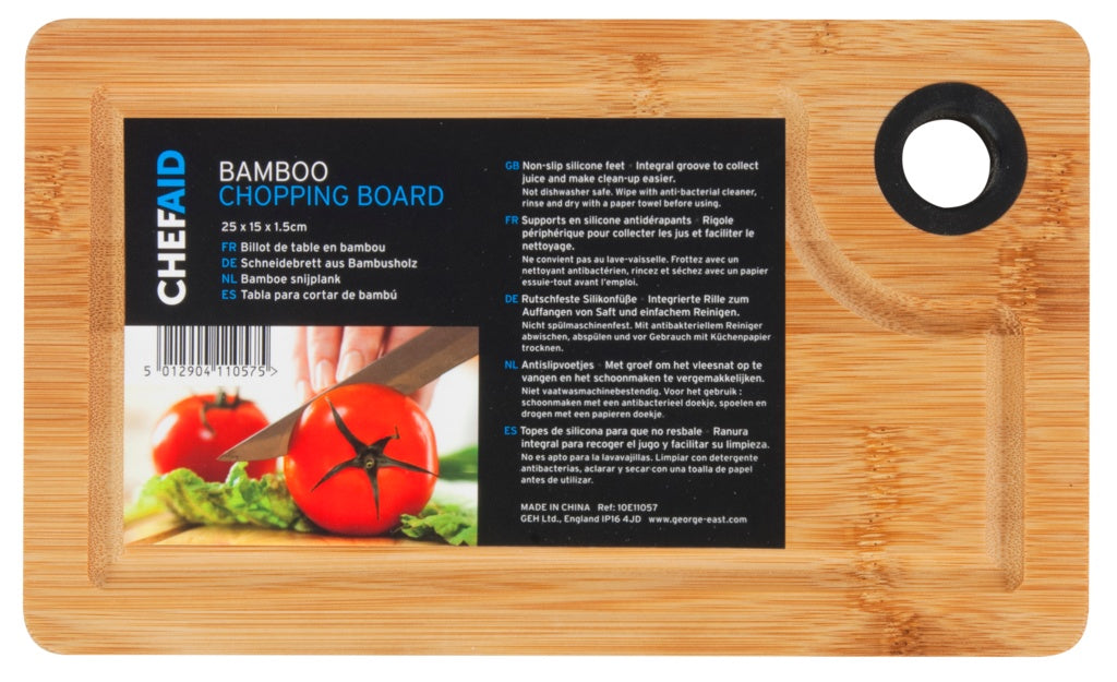 Planche en bambou Chef Aid