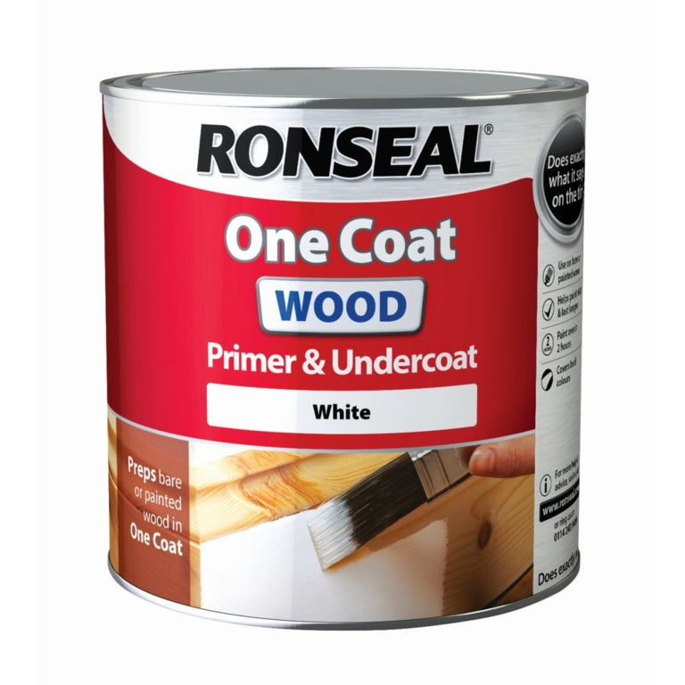 Imprimación y capa base para madera Ronseal One Coat