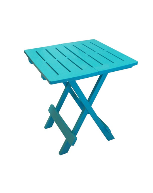 SupaGarden Plastic Folding Camping Table Turquoise