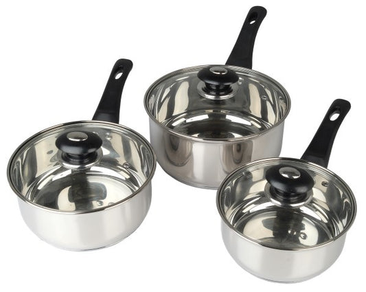 Pendeford Saucepan Set With Lids