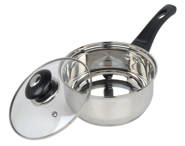 Pendeford Saucepan Set With Lids Stainless Steel
