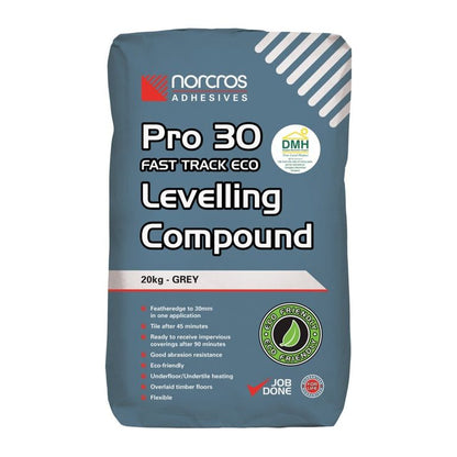 Norcros Pro 30 Fast Track Eco Levelling Compound 20kg