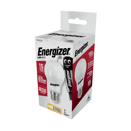 Energizer LED GLS Blanc Chaud E27