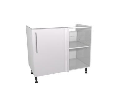 Gower Rapide+ Paris White Corner Base Unit