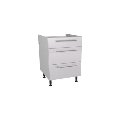 Gower Rapide+ Paris White 3 Drawer Unit