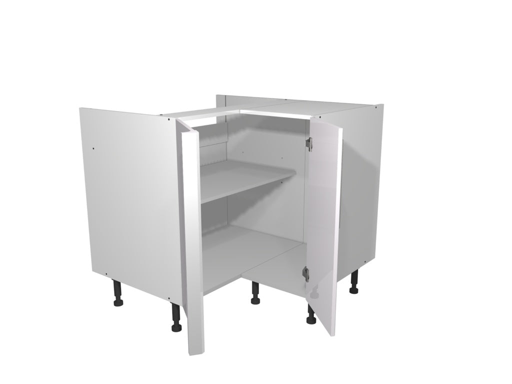 Gower Rapide+ Paris White Corner Base Unit Box 2