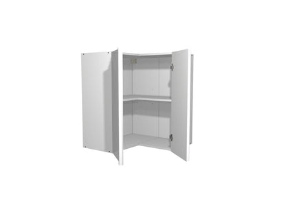Gower Rapide+ Paris White L Shaped Corner Wall Unit
