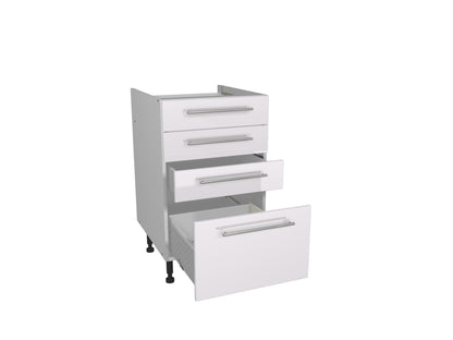 Mueble Gower Rapide+ Paris Blanco 4 Cajones