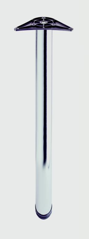 Rothley Table Leg 710 Chrome Finish