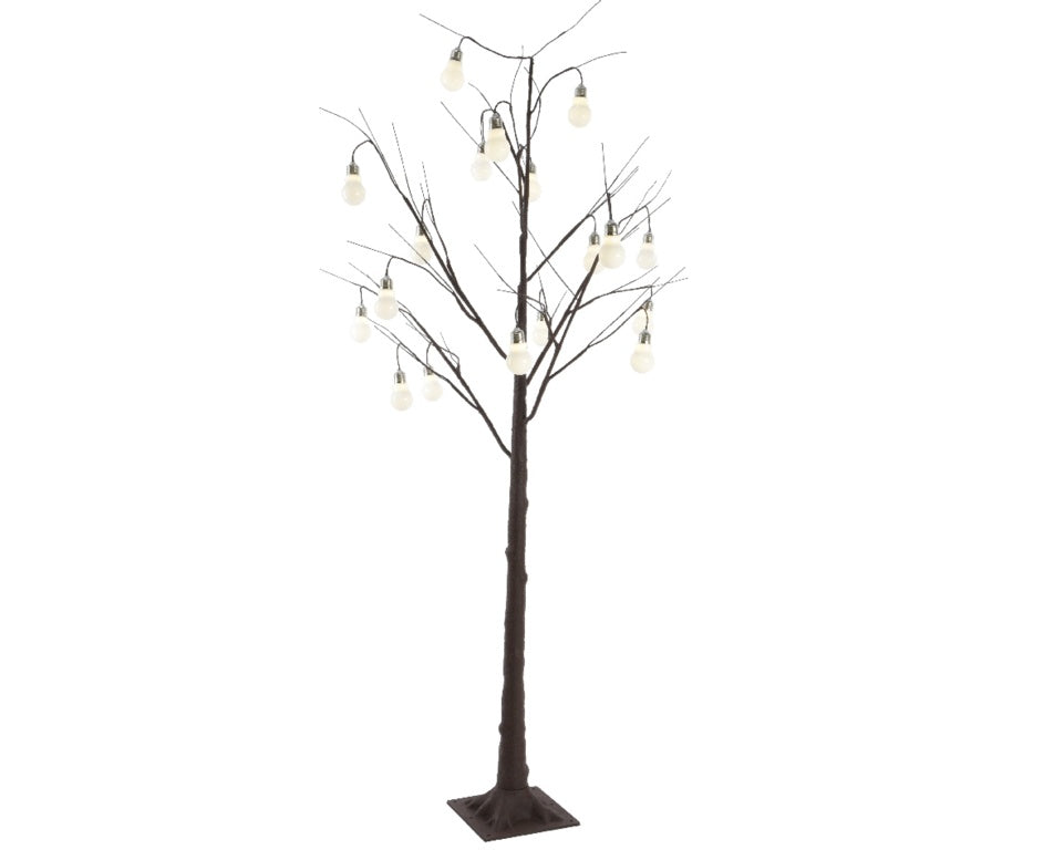 Kaemingk LED Tree Brown & Warm White