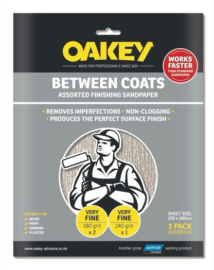 Oakey Between Coats Sheets