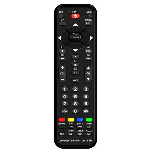 Vivanco 12 In 1 Remote Control