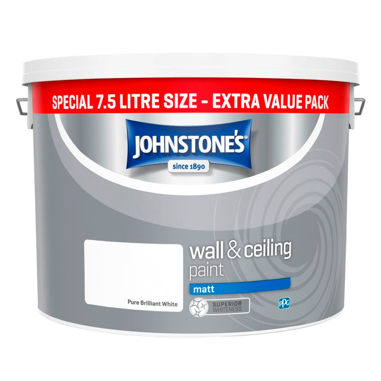 Johnstone's Mur et Plafond Mat 7,5L