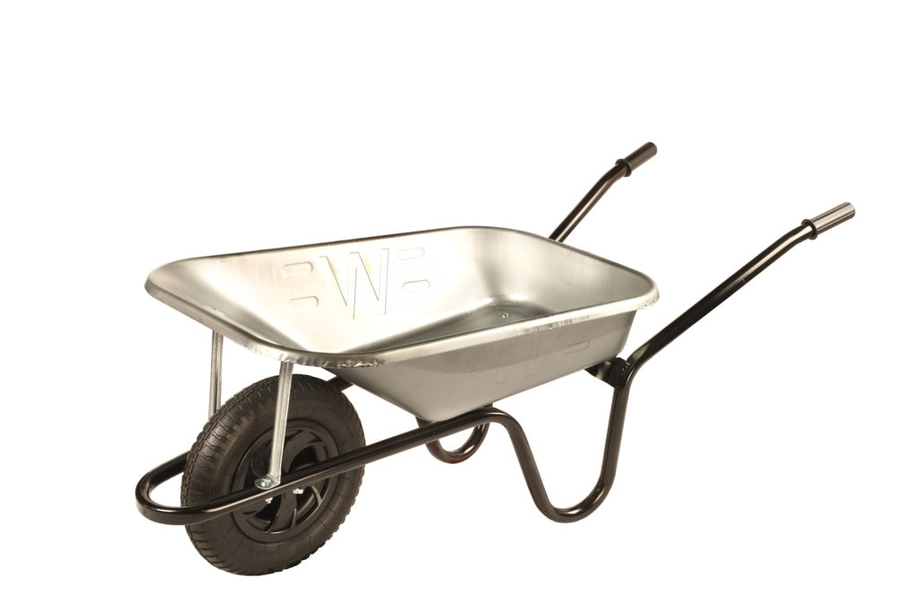 Walsall Wheelbarrow – Galvanised Builders Wheelbarrow 85L