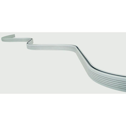 Croydex Bendy Rail Silver