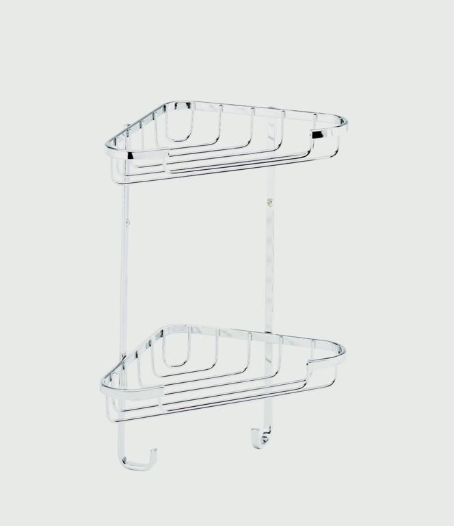 Croydex 2 Tier Corner Basket