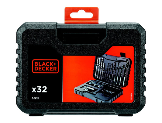 Juego de accesorios Black &amp; Decker de 32 piezas