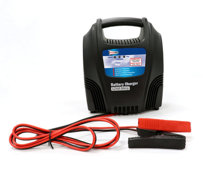 Streetwize Compact Battery Charger 6amp 12v