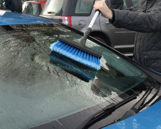 Streetwize Deluxe Brush Rubber Squeegee