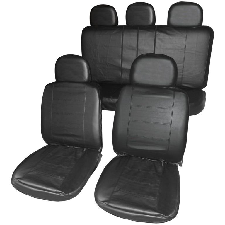 Streetwize Leather Look Headrest Covers