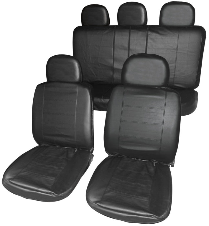 Streetwize Leather Look Headrest Covers