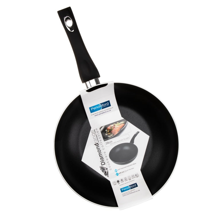 Diamond Non Stick Wok/Stir Fry Pan