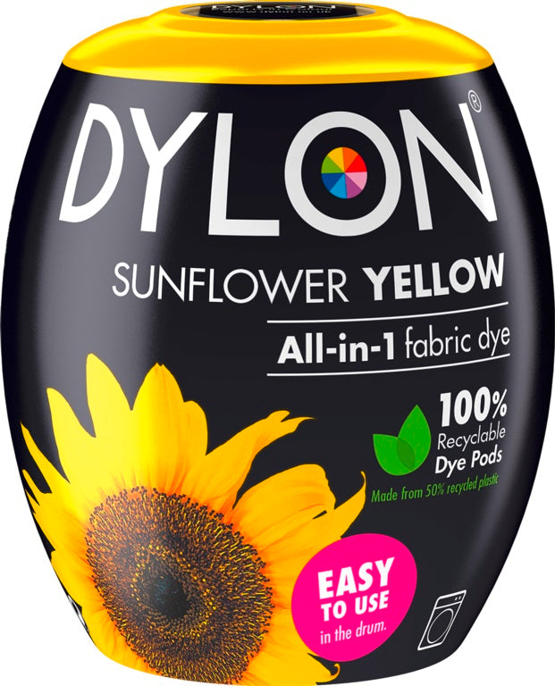 Dylon Machine Dye Pod 05 Sunflower Yellow